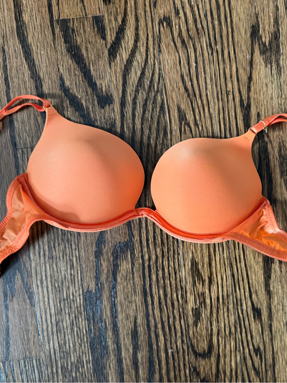 Victoria's Secret Orange T-Shirt Bra